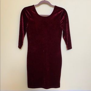Bodycon (velvet) Dress